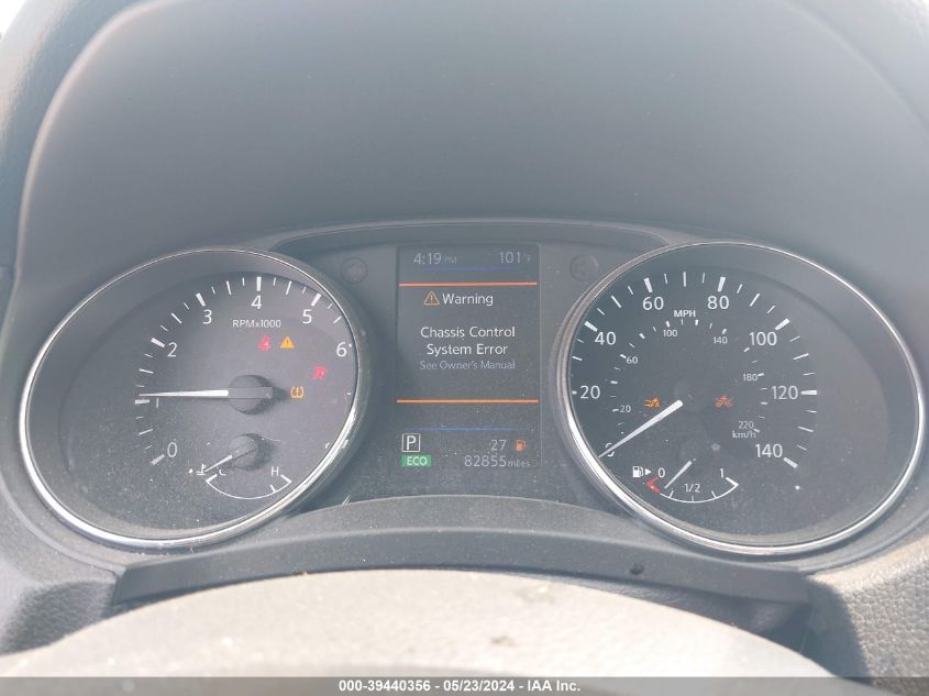 2019 Nissan Rogue Sv VIN: 5N1AT2MT8KC706416 Lot: 39440356