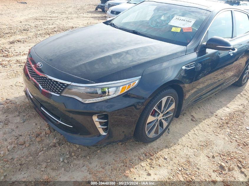 2016 Kia Optima Sx Turbo VIN: 5XXGW4L26GG075800 Lot: 39440380