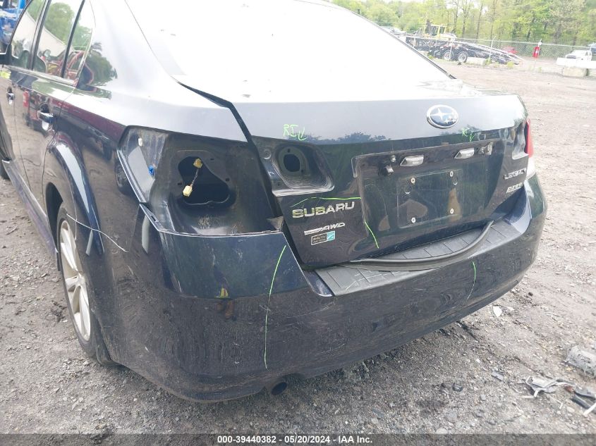 2014 Subaru Legacy 2.5I Limited VIN: 4S3BMBL64E3009010 Lot: 39440382
