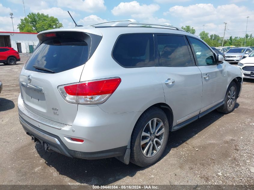 2013 Nissan Pathfinder Sl VIN: 5N1AR2MM3DC648127 Lot: 39440384