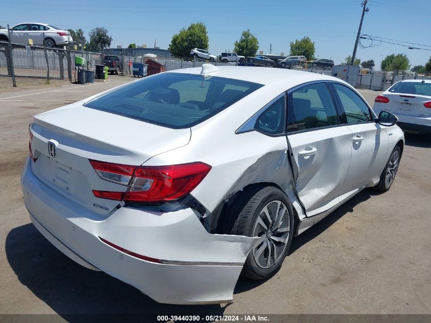 2021 Honda Accord Hybrid Ex-L VIN: 1HGCV3F50MA017546 Lot: 39440390