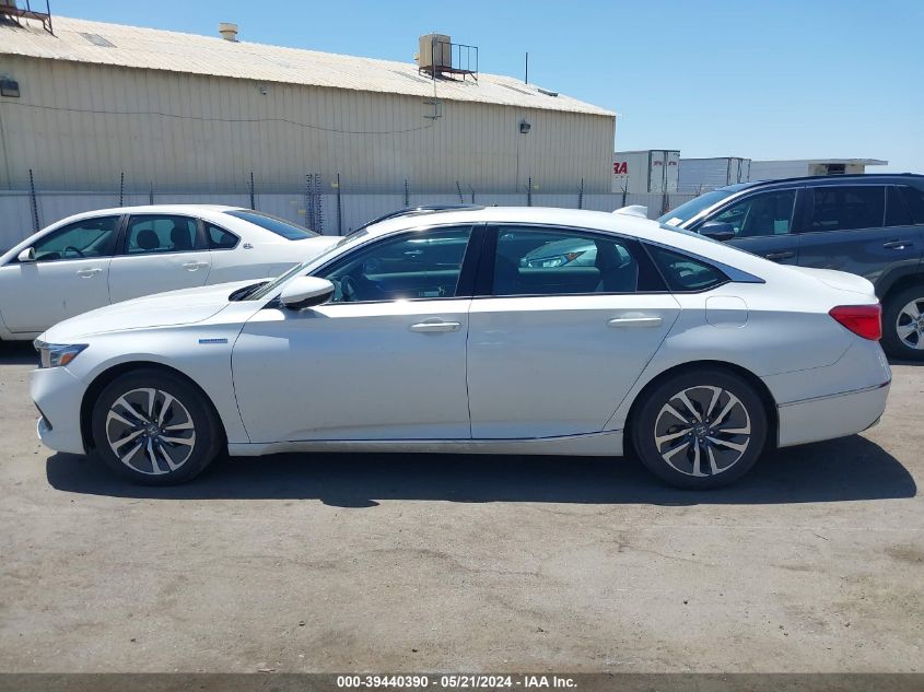 2021 Honda Accord Hybrid Ex-L VIN: 1HGCV3F50MA017546 Lot: 39440390