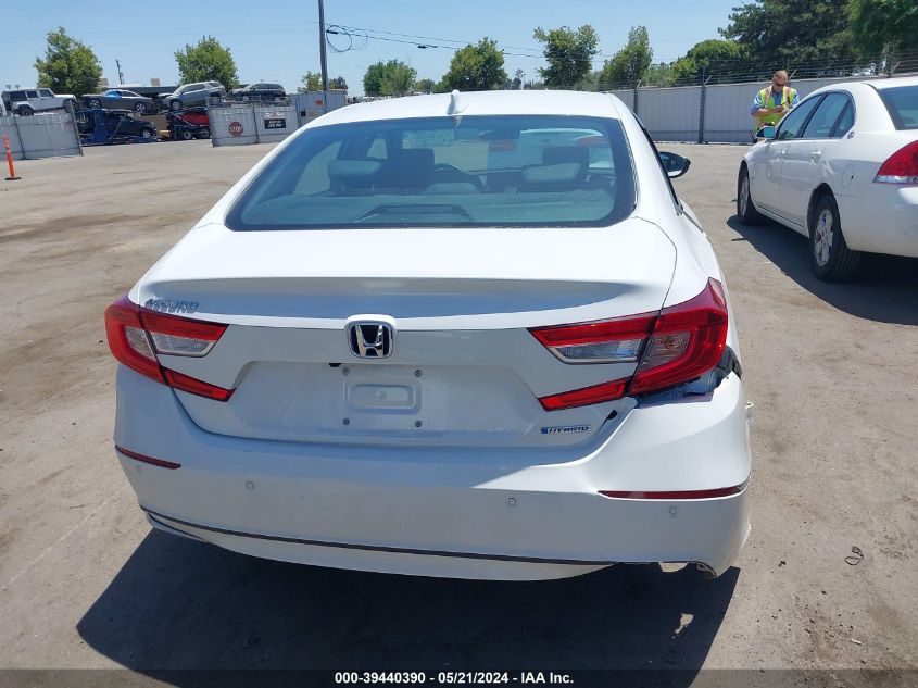 2021 Honda Accord Hybrid Ex-L VIN: 1HGCV3F50MA017546 Lot: 39440390