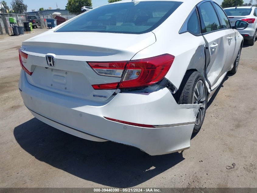 2021 Honda Accord Hybrid Ex-L VIN: 1HGCV3F50MA017546 Lot: 39440390