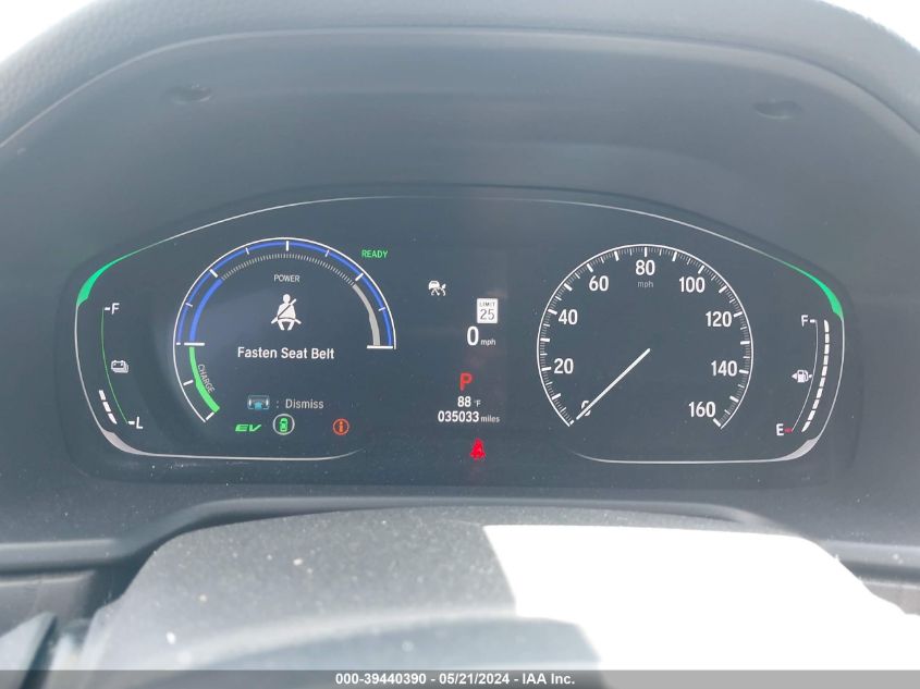 2021 Honda Accord Hybrid Ex-L VIN: 1HGCV3F50MA017546 Lot: 39440390