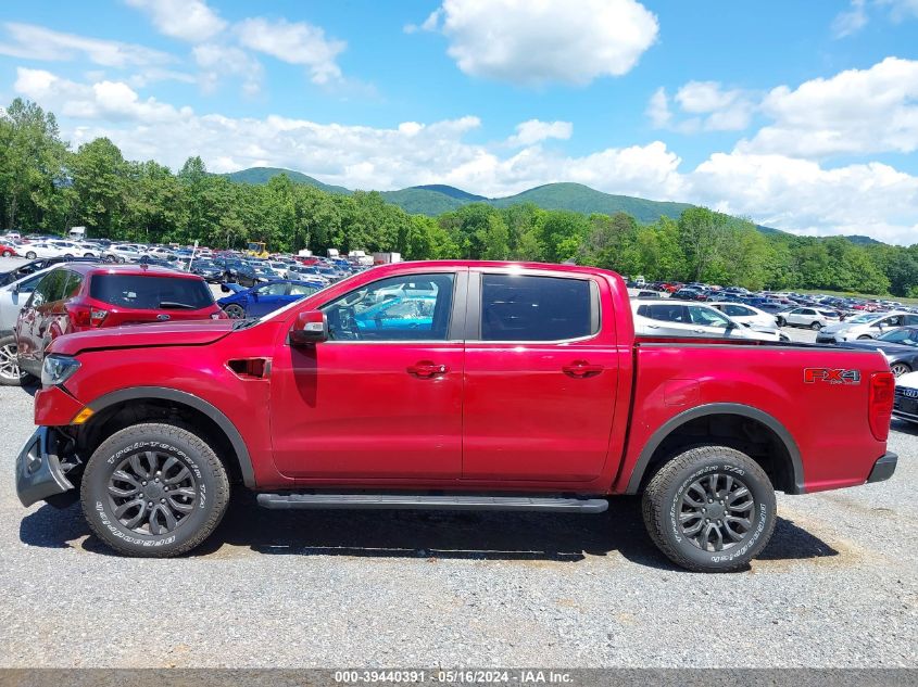 2020 Ford Ranger Lariat VIN: 1FTER4FH3LLA60891 Lot: 39440391