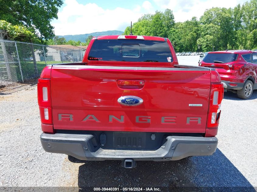 2020 Ford Ranger Lariat VIN: 1FTER4FH3LLA60891 Lot: 39440391