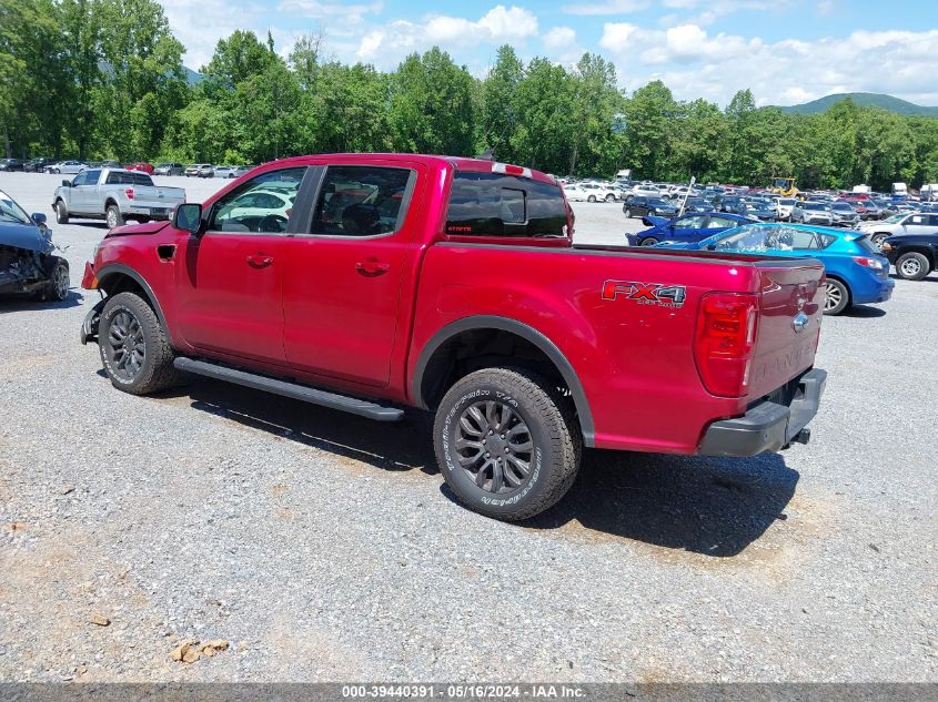 2020 Ford Ranger Lariat VIN: 1FTER4FH3LLA60891 Lot: 39440391