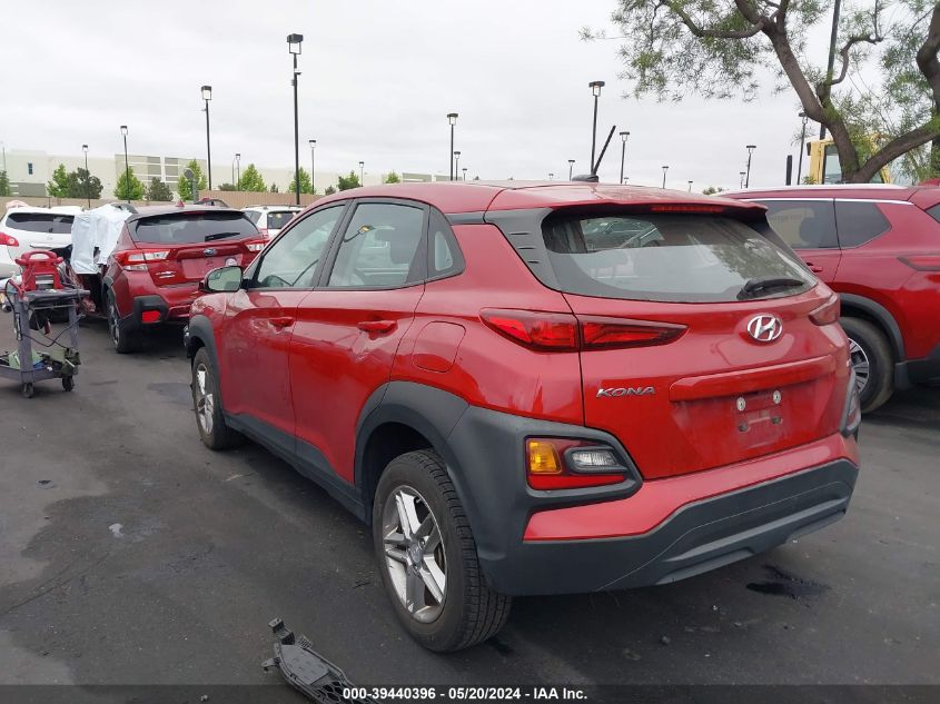 2018 Hyundai Kona Se VIN: KM8K1CAA7JU085391 Lot: 39440396