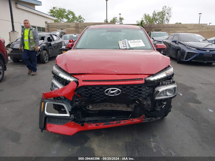 2018 Hyundai Kona Se VIN: KM8K1CAA7JU085391 Lot: 39440396