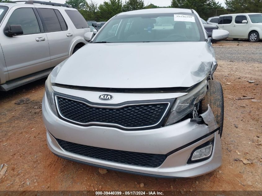 2015 Kia Optima Lx VIN: 5XXGM4A78FG476638 Lot: 39440399