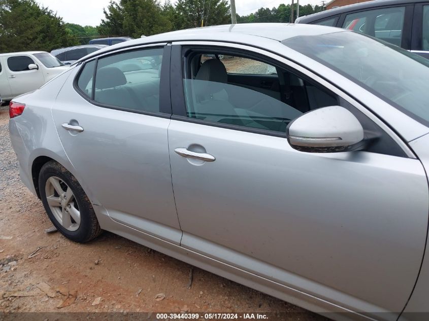 2015 Kia Optima Lx VIN: 5XXGM4A78FG476638 Lot: 39440399