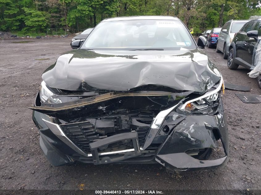 2022 Nissan Sentra Sv Xtronic Cvt VIN: 1N4BL4DV6NN321652 Lot: 39440413