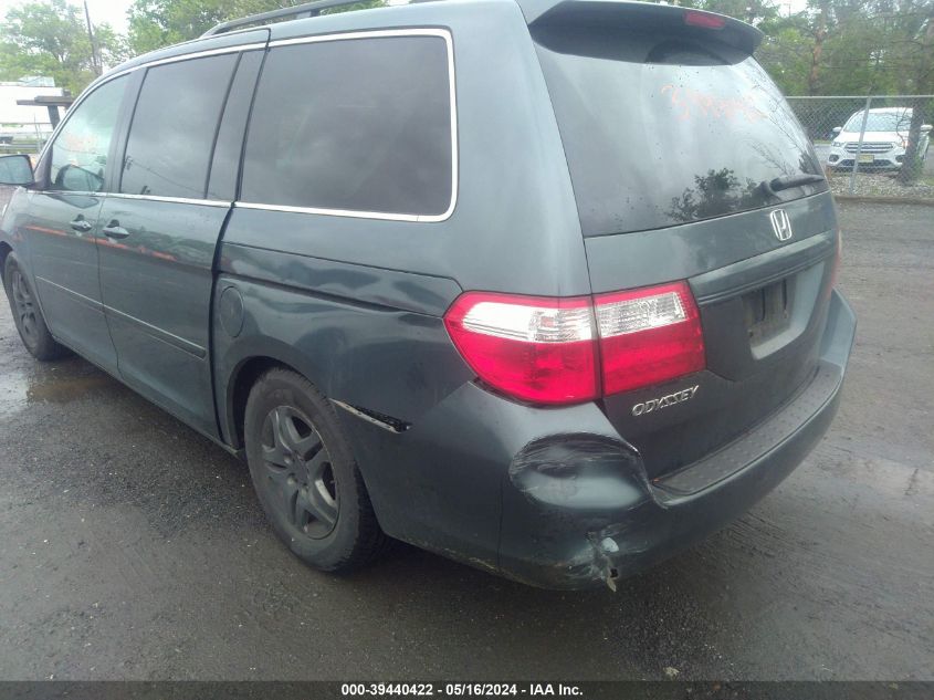 2006 Honda Odyssey Ex-L VIN: 5FNRL38736B439706 Lot: 39440422