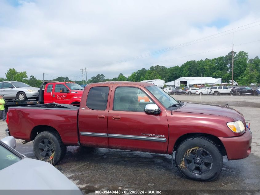 2006 Toyota Tundra Sr5 VIN: 5TBRU34116S482492 Lot: 39440443