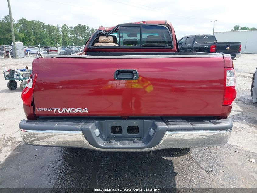 2006 Toyota Tundra Sr5 VIN: 5TBRU34116S482492 Lot: 39440443