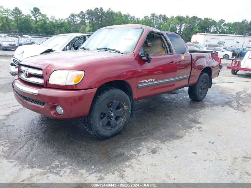 2006 Toyota Tundra Sr5 VIN: 5TBRU34116S482492 Lot: 39440443