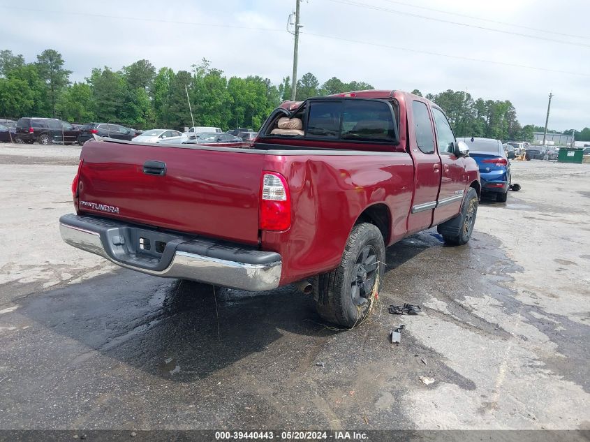 2006 Toyota Tundra Sr5 VIN: 5TBRU34116S482492 Lot: 39440443