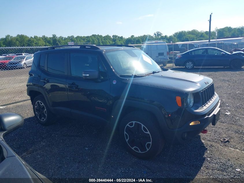 2016 Jeep Renegade Trailhawk VIN: ZACCJBCT6GPC96304 Lot: 39440444