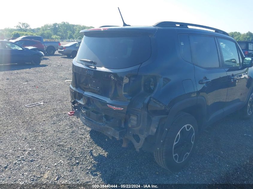 2016 Jeep Renegade Trailhawk VIN: ZACCJBCT6GPC96304 Lot: 39440444