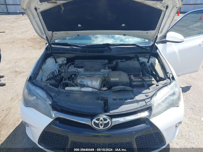 2016 Toyota Camry Se VIN: 4T1BF1FK5GU121028 Lot: 39440449