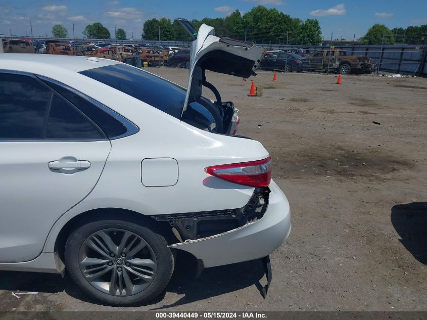 2016 Toyota Camry Se VIN: 4T1BF1FK5GU121028 Lot: 39440449