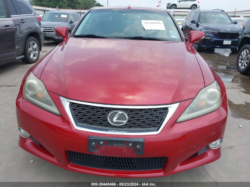 JTHFE2C26C2507562 2012 Lexus Is 350C