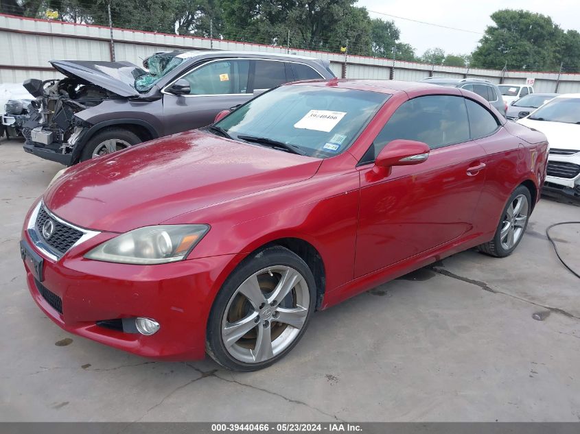 2012 Lexus Is 350C VIN: JTHFE2C26C2507562 Lot: 39440466