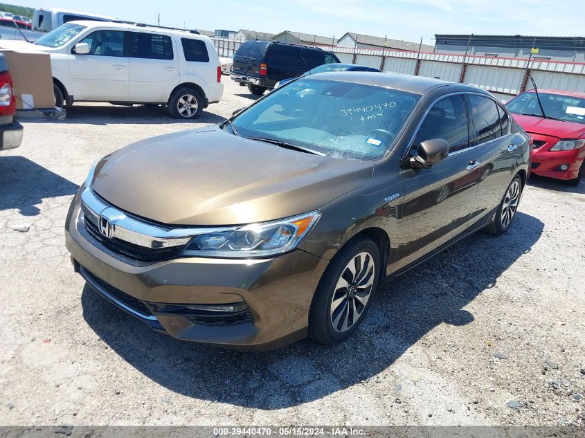 2017 Honda Accord Hybrid VIN: JHMCR6F32HC026292 Lot: 39440470