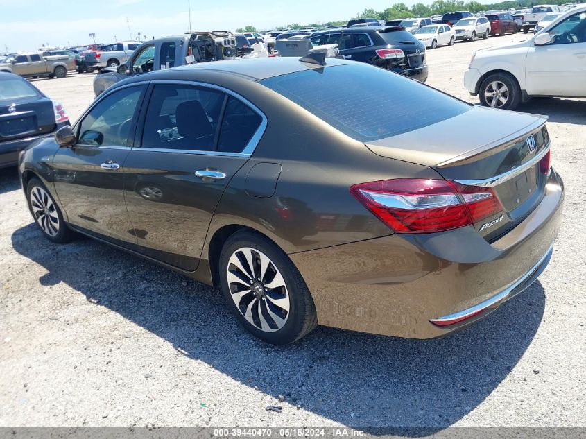 2017 Honda Accord Hybrid VIN: JHMCR6F32HC026292 Lot: 39440470