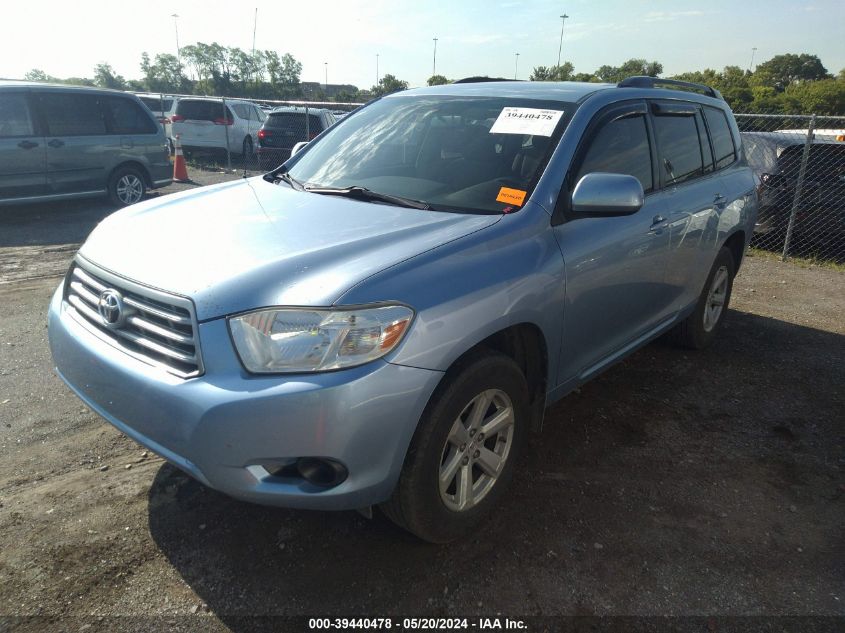 2008 Toyota Highlander VIN: JTEDS41A882031938 Lot: 39440478