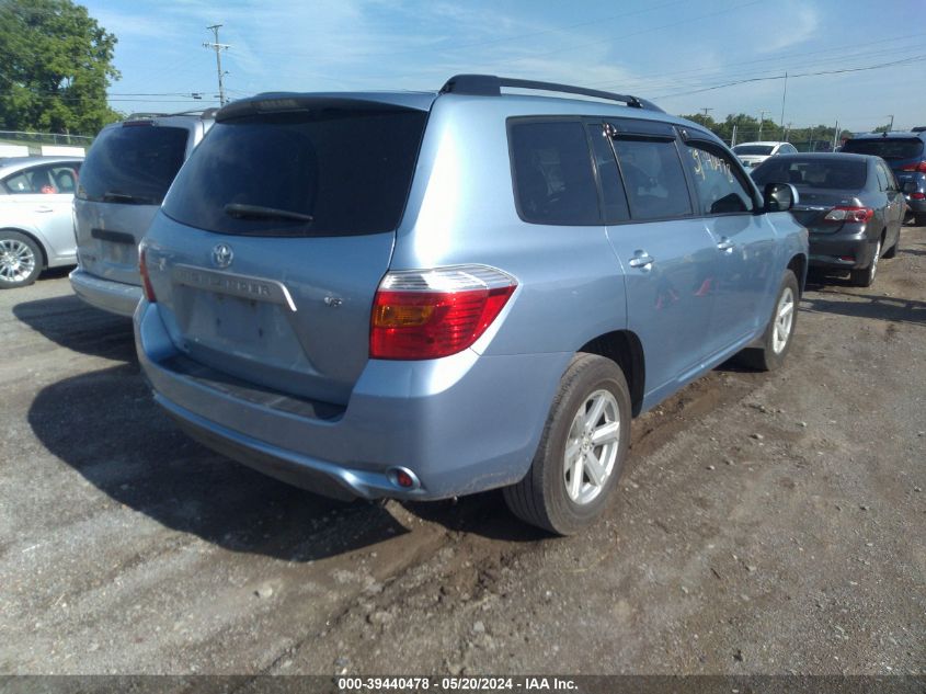 2008 Toyota Highlander VIN: JTEDS41A882031938 Lot: 39440478