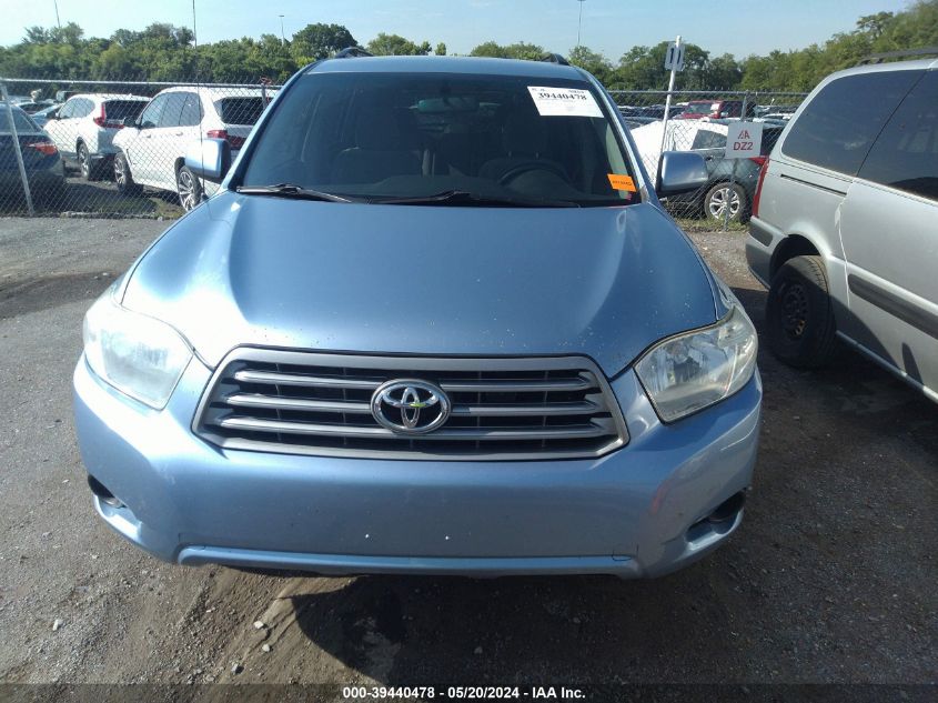 2008 Toyota Highlander VIN: JTEDS41A882031938 Lot: 39440478