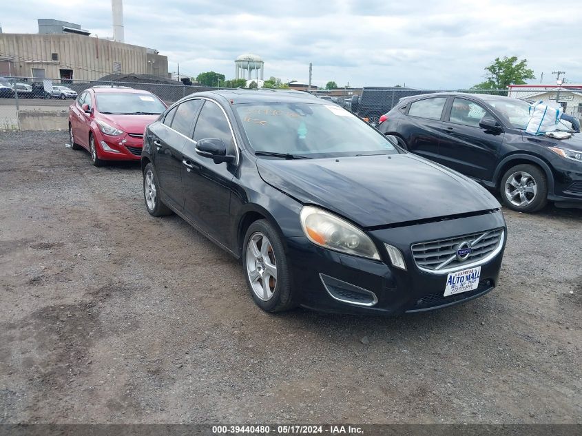 2013 Volvo S60 T5/T5 Platinum/T5 Premier/T5 Premier Plus VIN: YV1612FS5D2184819 Lot: 39440480