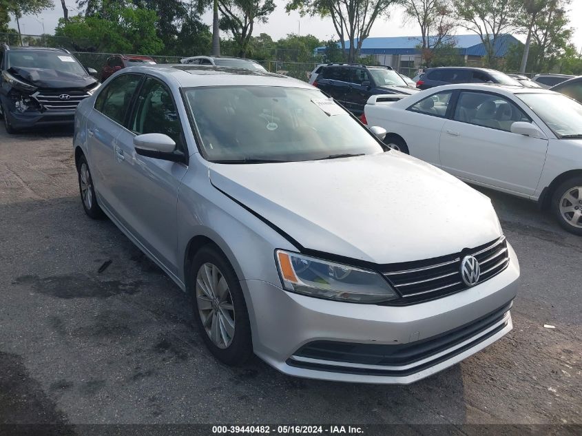 2015 Volkswagen Jetta 2.0L Tdi Se VIN: 3VWLA7AJXFM201594 Lot: 39440482