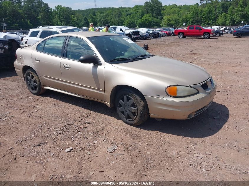 2005 Pontiac Grand Am Se VIN: 1G2NE52EX5M235118 Lot: 39440496