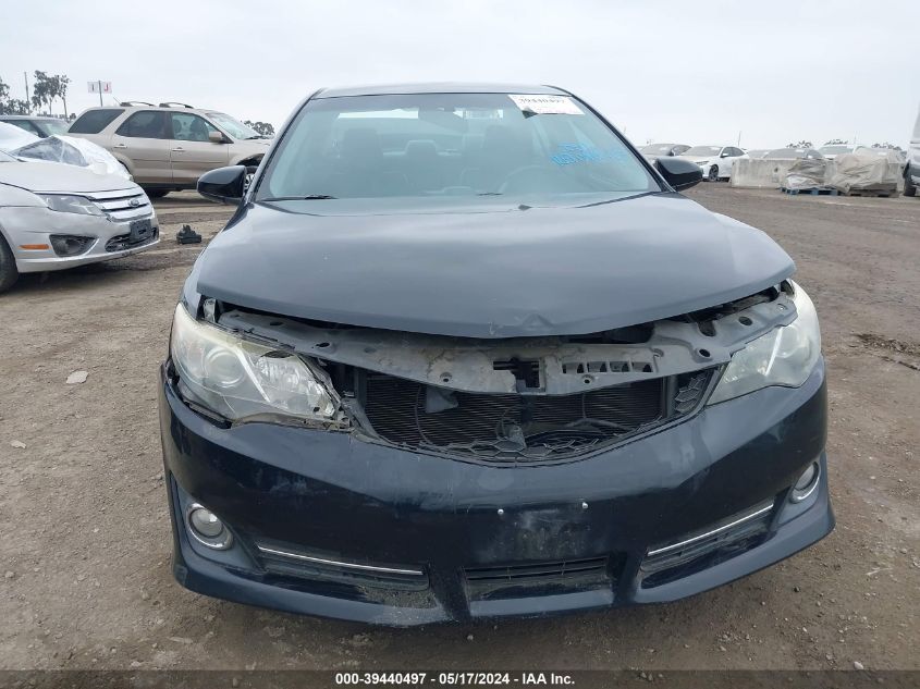 2014 Toyota Camry Se VIN: 4T1BF1FK3EU828125 Lot: 39440497