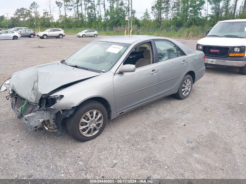 2005 Toyota Camry Le VIN: JTDBE32K353036619 Lot: 39440501