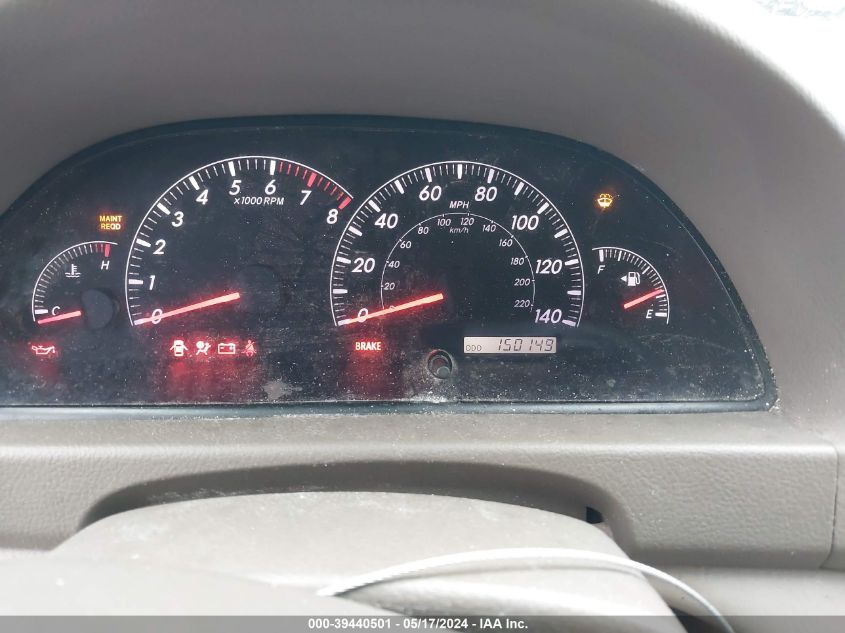 2005 Toyota Camry Le VIN: JTDBE32K353036619 Lot: 39440501