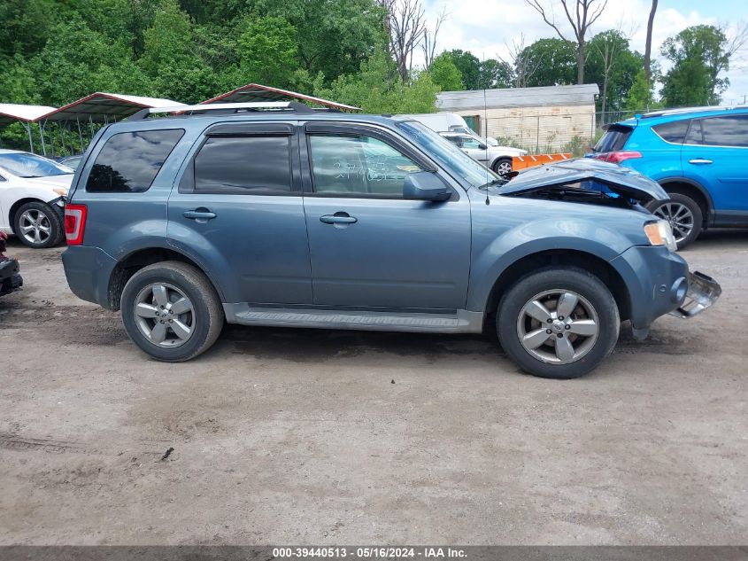 2011 Ford Escape Limited VIN: 1FMCU0EG6BKA42084 Lot: 39440513