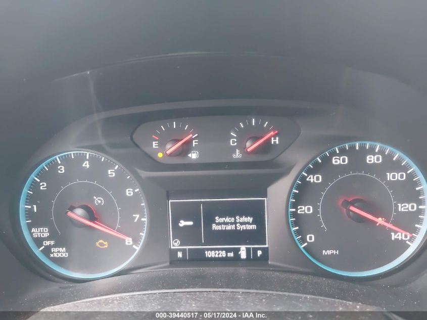 2018 Chevrolet Equinox Lt VIN: 3GNAXSEV9JS565798 Lot: 39440517