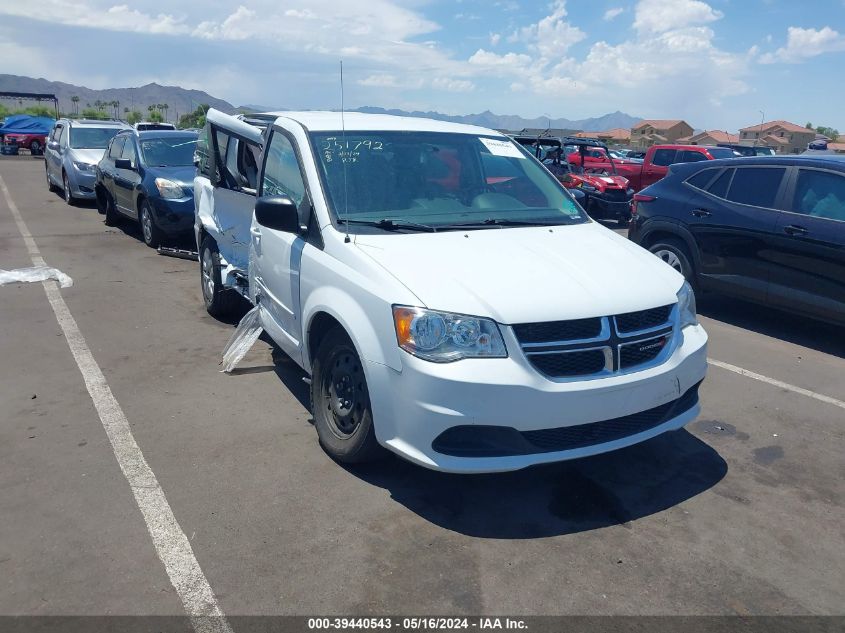 2017 Dodge Grand Caravan Se VIN: 2C4RDGBG9HR607336 Lot: 39440543