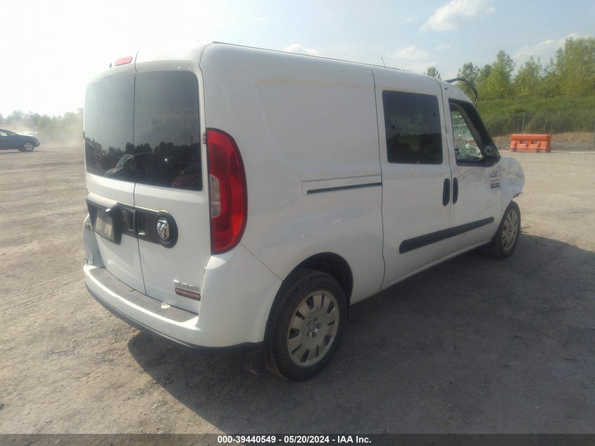 VIN ZFBERFBB5H6G88167 2017 RAM PROMASTER CITY TRADESMAN SLT