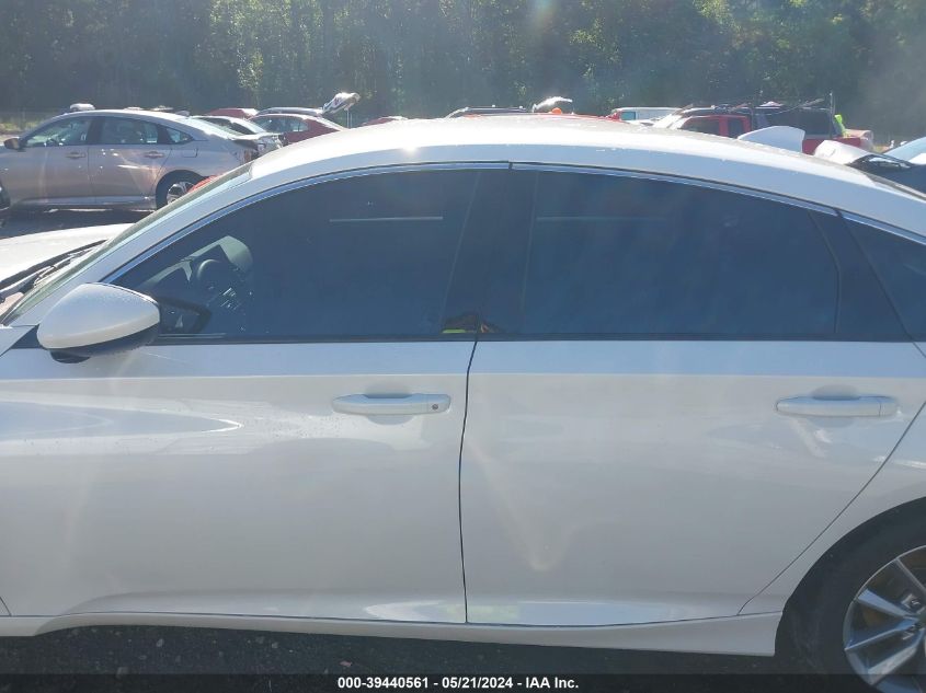 2021 Honda Accord Lx VIN: 1HGCV1F12MA041316 Lot: 39440561