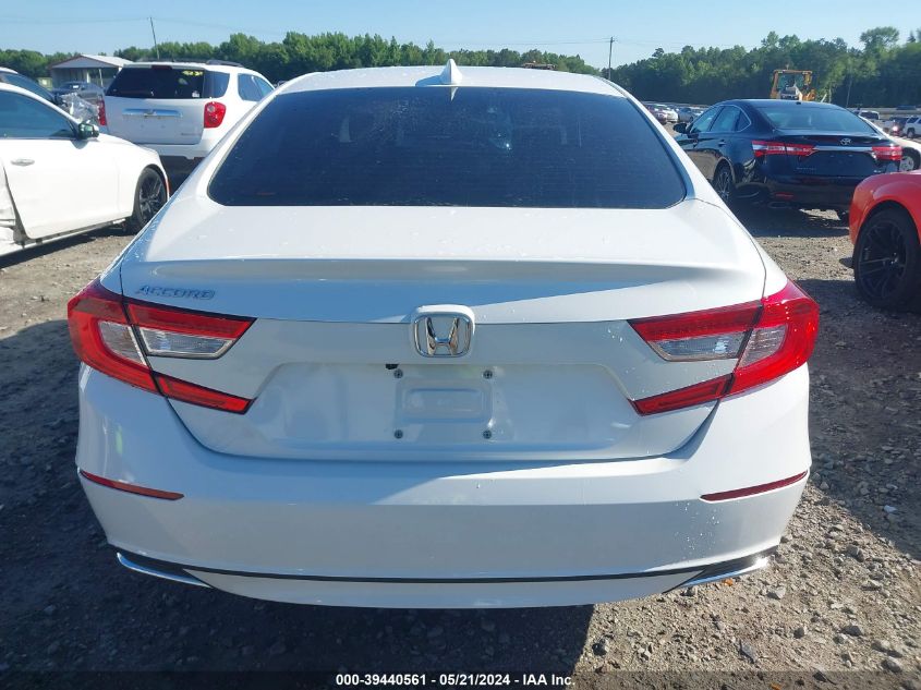 2021 Honda Accord Lx VIN: 1HGCV1F12MA041316 Lot: 39440561