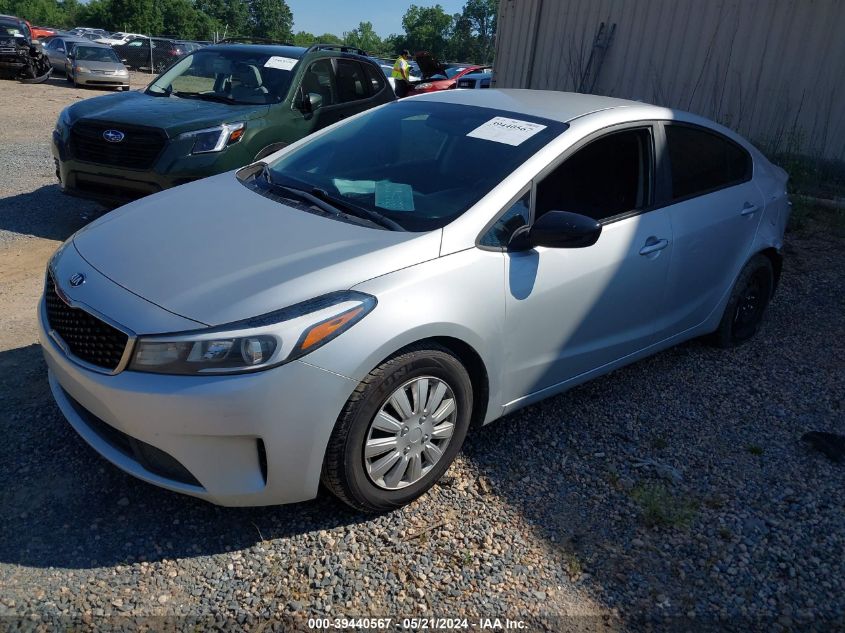 2017 Kia Forte Lx VIN: 3KPFK4A72HE031521 Lot: 39440567