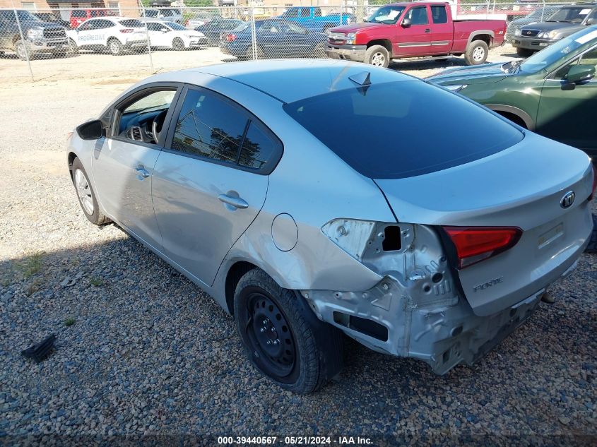 2017 Kia Forte Lx VIN: 3KPFK4A72HE031521 Lot: 39440567