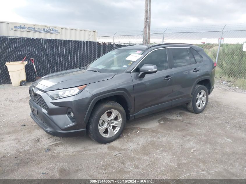 2021 Toyota Rav4 Xle/Xle Premium VIN: 2T3W1RFV9MC127878 Lot: 39440571