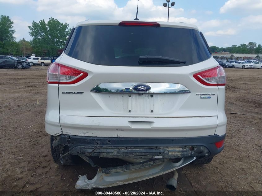2014 Ford Escape Titanium VIN: 1FMCU9JX2EUC22326 Lot: 39440580