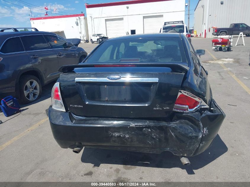 2006 Ford Fusion Sel VIN: 3FAFP08156R184837 Lot: 39440583